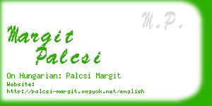 margit palcsi business card